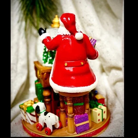 Christopher Radko snow globe music box